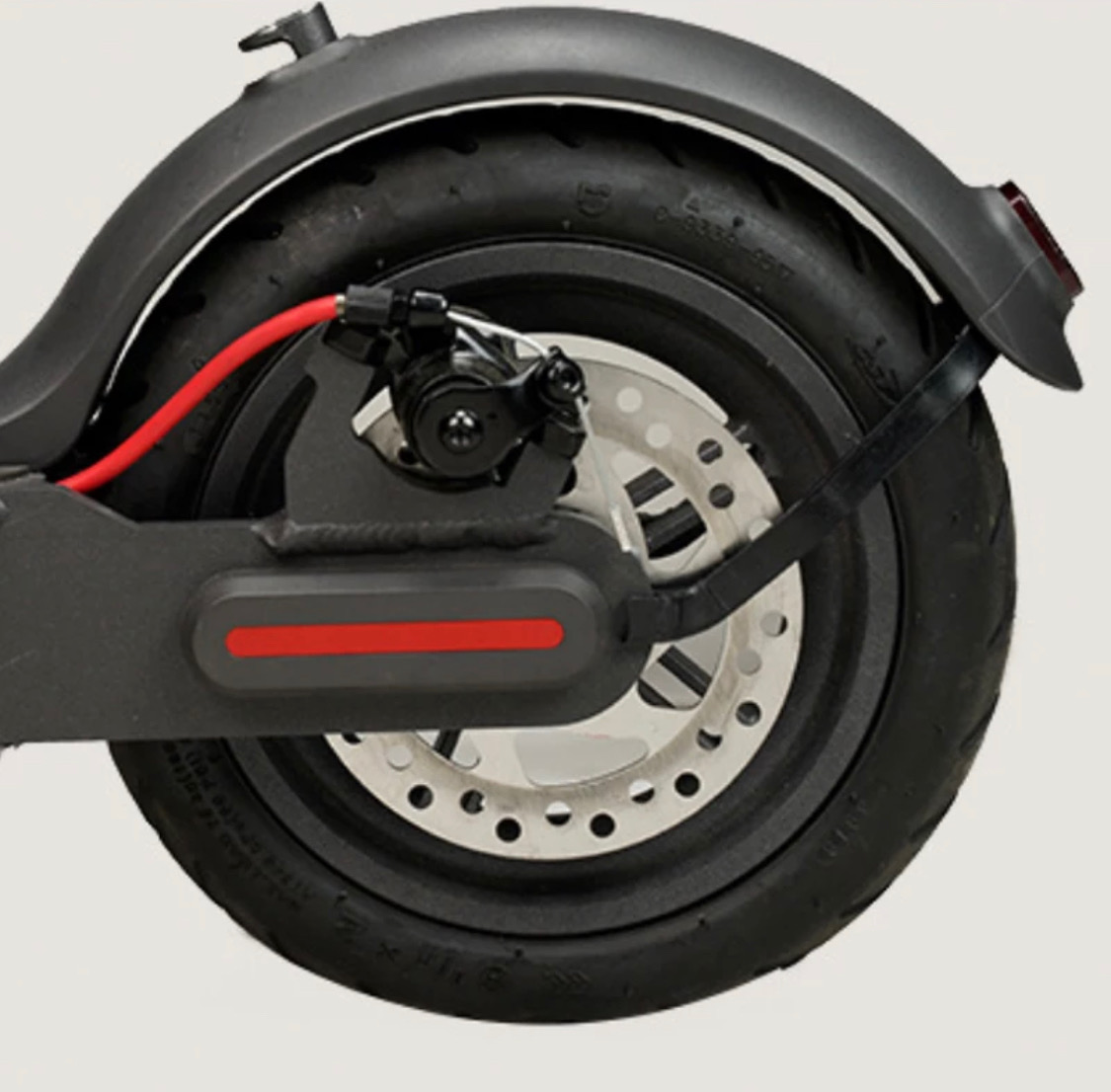 Support de renfort de garde-boue arrière pour scooter Xiaomi M365 et Pro  (avec entretoise) - Roues 8.5 et 10 pouces noir