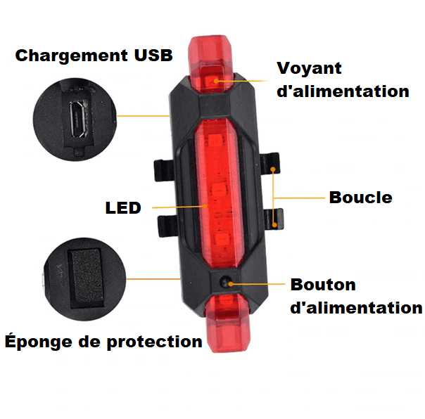 Lumière de Bande de LED, Lumières de Bande de LED Pliables de Scooter  Electrique Imperméable de SUNJULY pour Xiaomi M365 pour la Décoration  Extérieure de Planche à roulettes, de Scooter : 