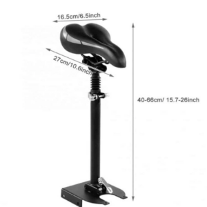 Siège pour Xiaomi M365/1S/Essential/Mi3 – noir