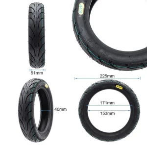 Pneu trottinette 9×2 Compatible Xiaomi M365, Pro, Pro 2, Essential , 1S